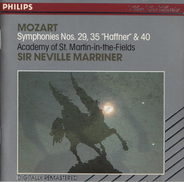 Wolfgang Amadeus Mozart • The Academy Of St. Martin-in-the-Fields, Sir Neville Marriner : Symphonies Nos. 29, 35 "Haffner" & 40 (CD, Comp, RM)