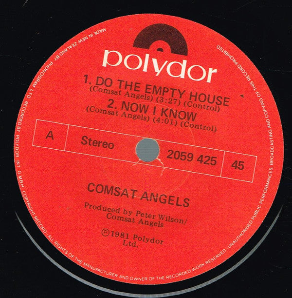 The Comsat Angels : Do The Empty House (7", Single)