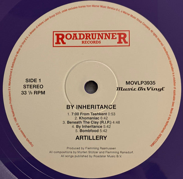 Artillery (2) : By Inheritance (LP, Album, Ltd, RE, Pur)