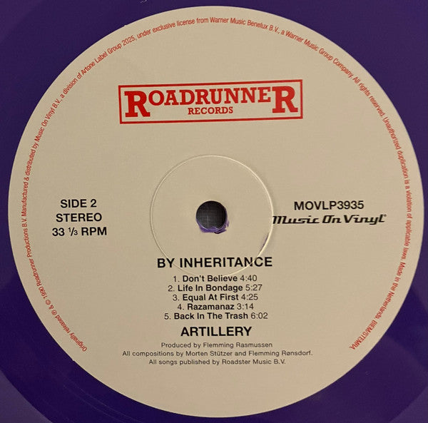 Artillery (2) : By Inheritance (LP, Album, Ltd, RE, Pur)
