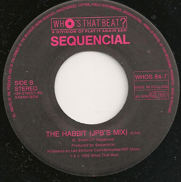 Sequencial : Big Boom! (7", Single)