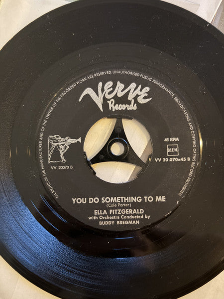 Ella Fitzgerald, Joe Williams, Count Basie Orchestra : Too Close For Comfort (7")