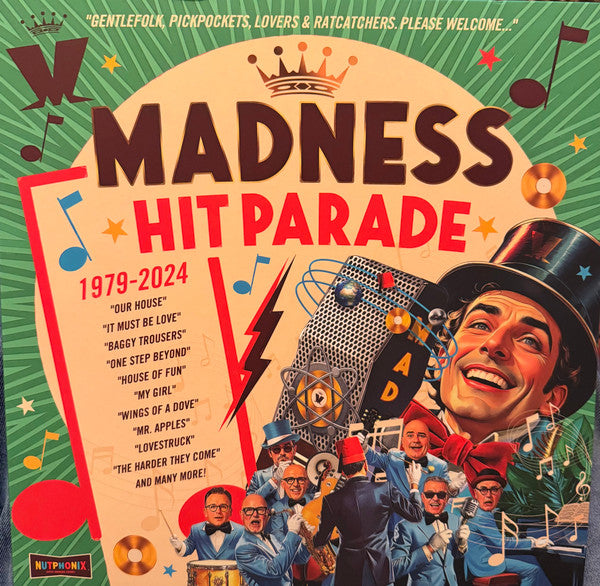 Madness : Hit Parade 1979-2024 (2xLP, Comp, Red + 2xLP, Comp, Blu + Box)