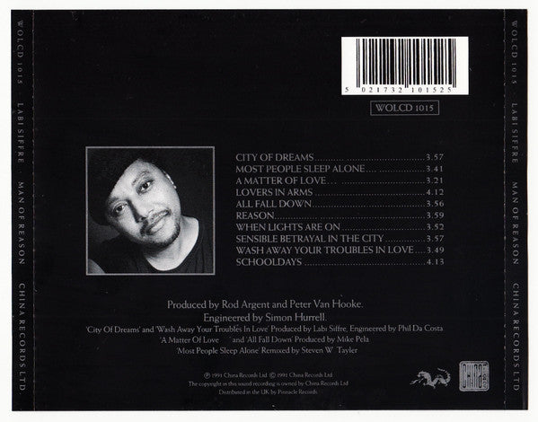 Labi Siffre : Man Of Reason (CD, Album)