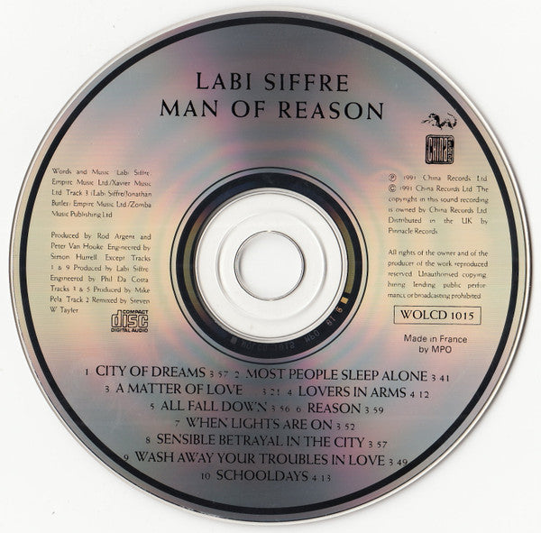 Labi Siffre : Man Of Reason (CD, Album)