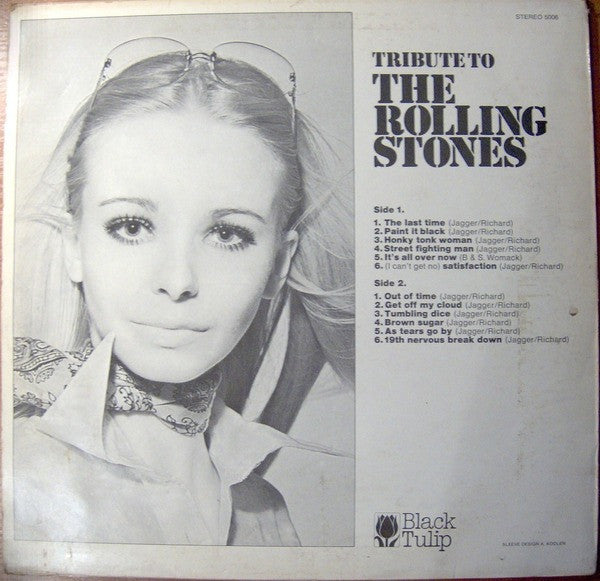 Unknown Artist : Tribute To The Rolling Stones (LP, Album)