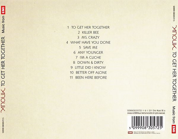 Anouk : To Get Her Together (CD, Album)