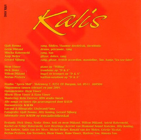 Kalis : Slough (CD, Album)
