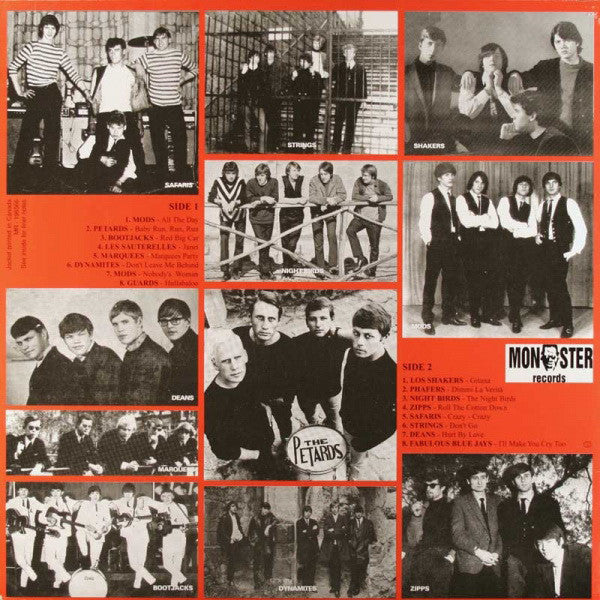 Various : At The Club (16 Killer Beat - Punkers From Europe) (LP, Comp)