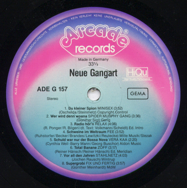 Various : Neue Gangart / Wertstabil (LP, Comp)