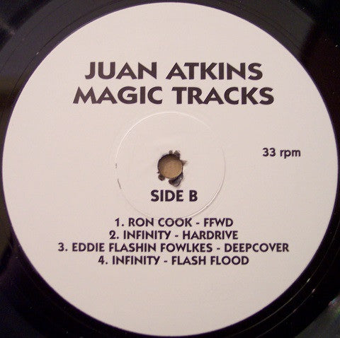 Various : Magic Tracks - Compiled By Juan Atkins (LP, Comp, Unofficial)