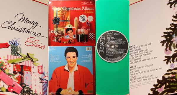 Elvis Presley : Elvis' Christmas Album (LP, Album, RE, RM, Gre)