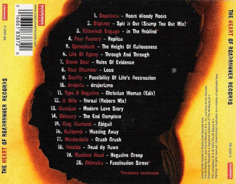 Various : The Heart Of Roadrunner Records (CD, Comp)