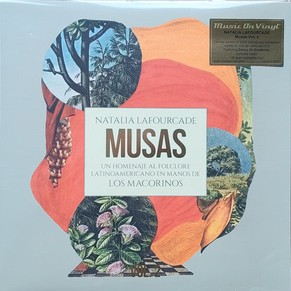 Natalia Lafourcade : Musas (Un Homenaje al Folclore Latinoamericano en Manos de Los Macorinos), Vol. 2 (LP, Album, Ltd, Num, RE, RP, Ora)