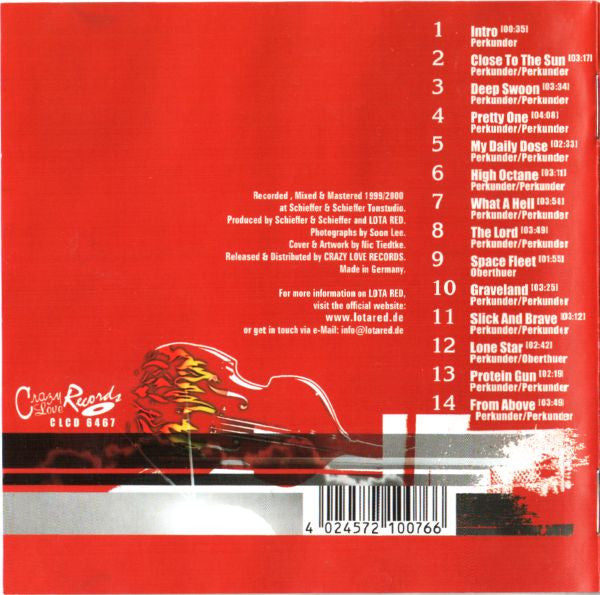 Lota Red : Close To The Sun (CD, Album)