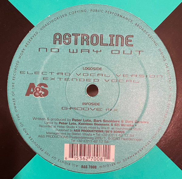 Astroline : No Way Out (12")