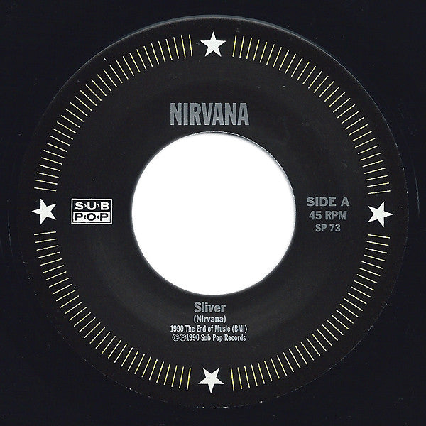 Nirvana : Sliver b/w Dive (7", Single, RE)