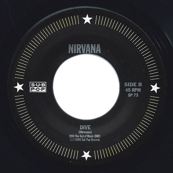 Nirvana : Sliver b/w Dive (7", Single, RE)