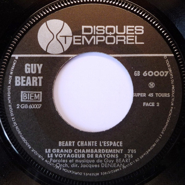 Guy Béart : Chante L'Espace (7", EP)