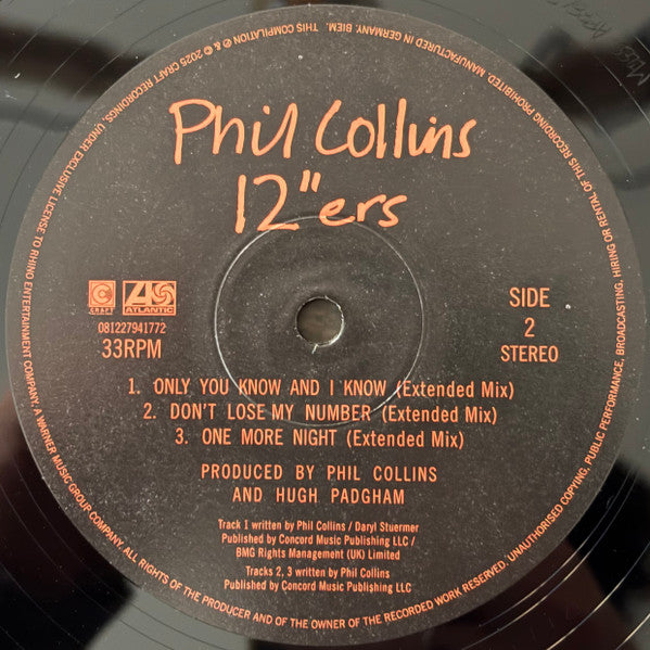 Phil Collins : 12"ers (12", EP, RSD, Ltd, RSD)