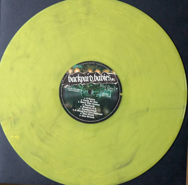 Backyard Babies : Live Live In Paris (LP, Ltd, Num, Yel)