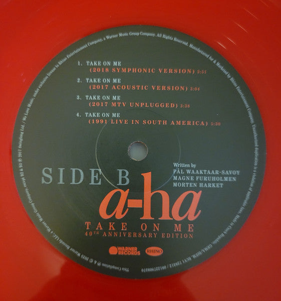 a-ha : Take On Me (12", RSD, Tra)