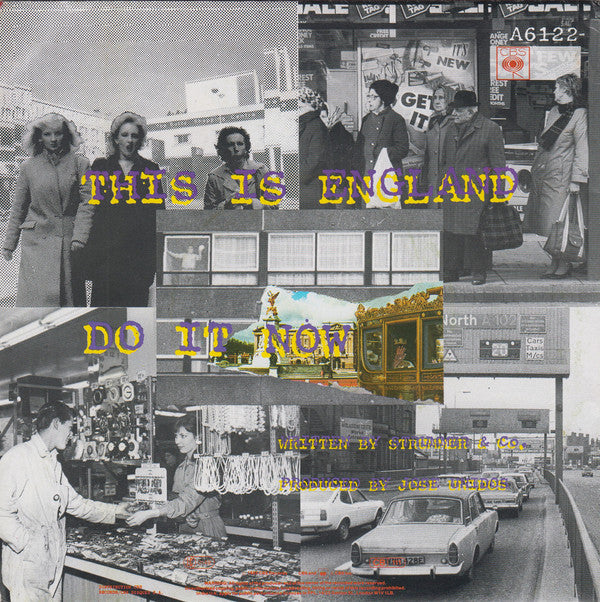 The Clash : This Is England (7", Single, Pos)