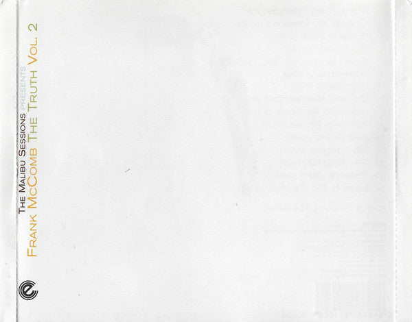 Frank McComb : The Truth Vol. 2 (CD, Album)