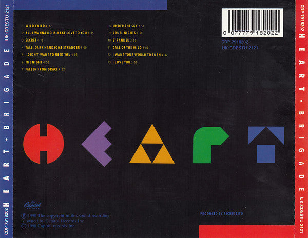 Heart : Brigade (CD, Album)
