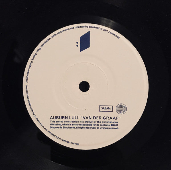 Auburn Lull : Behind All Curses Of Thought Lies The Ability To Focus On Vacant Spaces (7", Single)