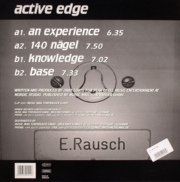 Active Edge : E.Rausch EP (12", EP)