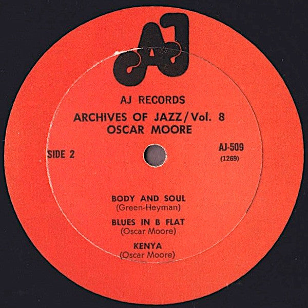 Oscar Moore : Archives Of Jazz Vol 8 (LP)