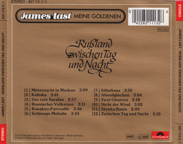 James Last : Russland Zwischen Tag Und Nacht (CD, Album, RE)