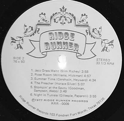 Slim Richey's Jazz Grass : Jazz Grass (LP, Album)