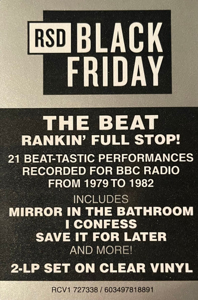 The Beat (2) : The Beat At The BBC (2xLP, RSD, Cle)