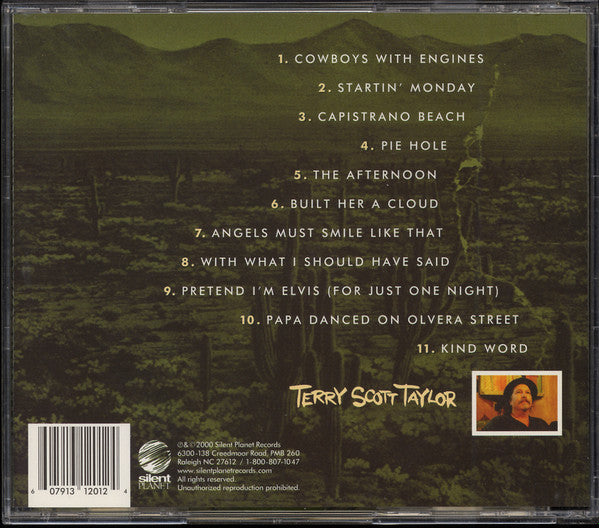 Terry Taylor : Avocado Faultline (CD, Album)