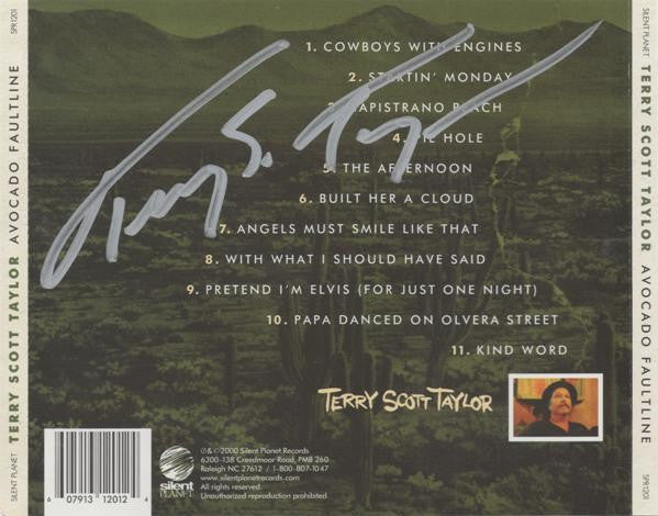 Terry Taylor : Avocado Faultline (CD, Album)