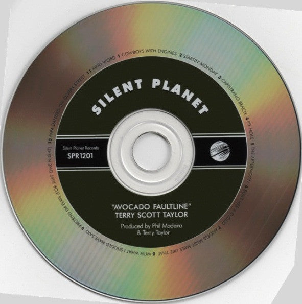 Terry Taylor : Avocado Faultline (CD, Album)
