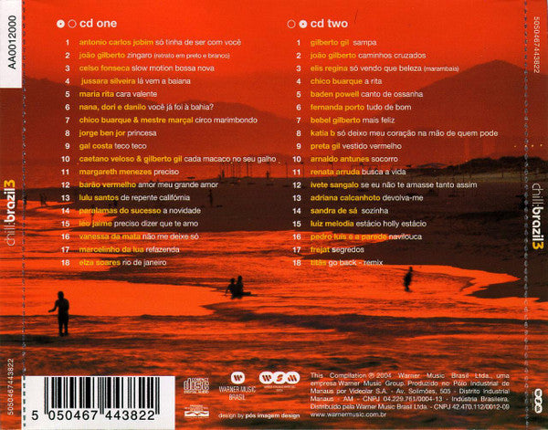 Various : Chill: Brazil 3 (2xCD, Comp, AA)