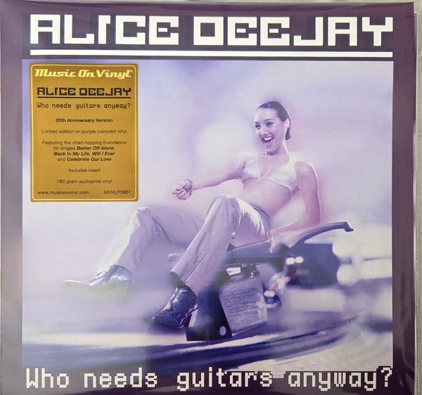 Alice Deejay : Who Needs Guitars Anyway? (LP, Album, Ltd, Pur)