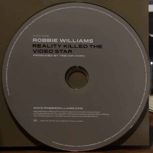 Robbie Williams : Reality Killed The Video Star (CD, Album, Enh + DVD-V, NTSC + Dlx, Dig)