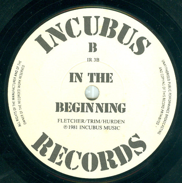 Incubus Theatre : Jehovahs On The Juke-Box (7", Single)