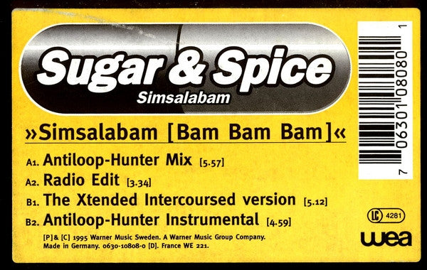 Sugar & Spice : Simsalabam (Bam Bam Bam) (12")