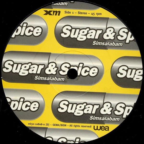 Sugar & Spice : Simsalabam (Bam Bam Bam) (12")