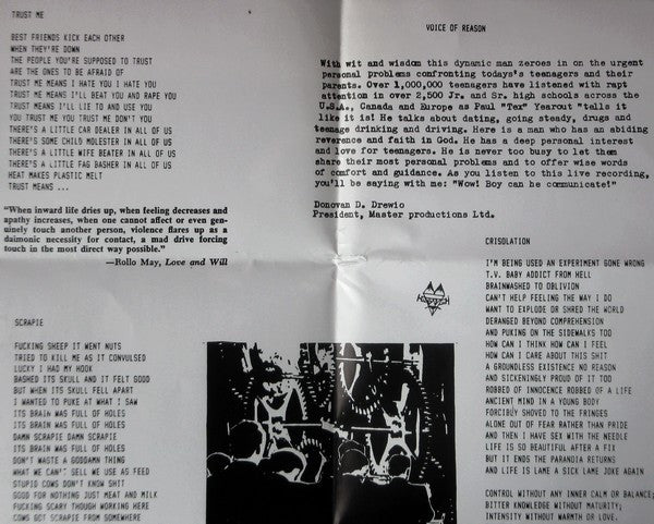 Drone (12) : Voice Of Reason (7")