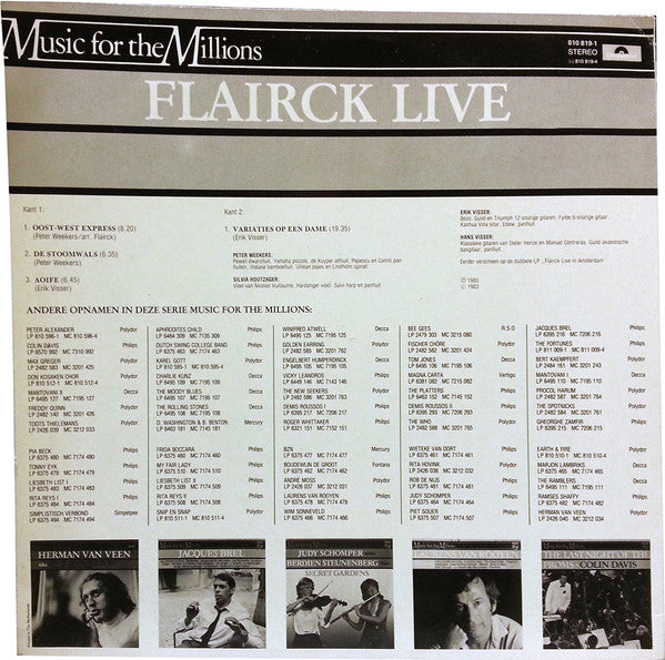 Flairck : Flairck Live (LP, RE)