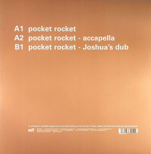 Thugfucker : Pocket Rocket (12")