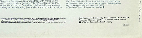 Joe Albany : Portrait Of An Artist (LP, Album)