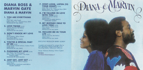 Diana Ross & Marvin Gaye : Diana & Marvin (CD, Album, RE)