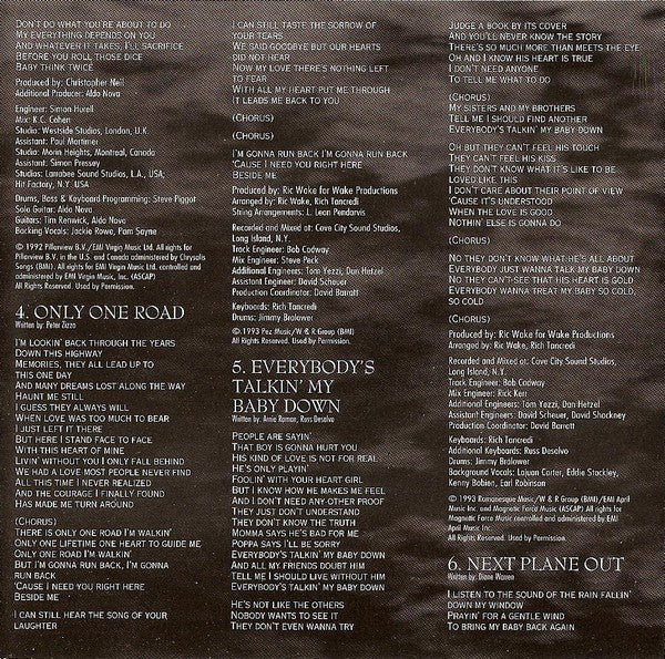 Céline Dion : The Colour Of My Love (CD, Album, RE)